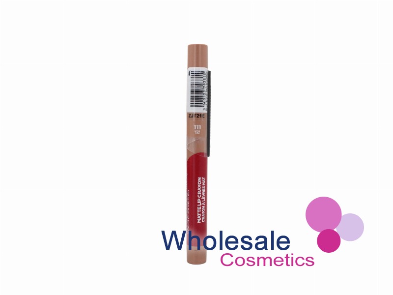 9 x L'Oreal Paris Infallible Matte Lip Crayon - 111 LITTLE CHILLI